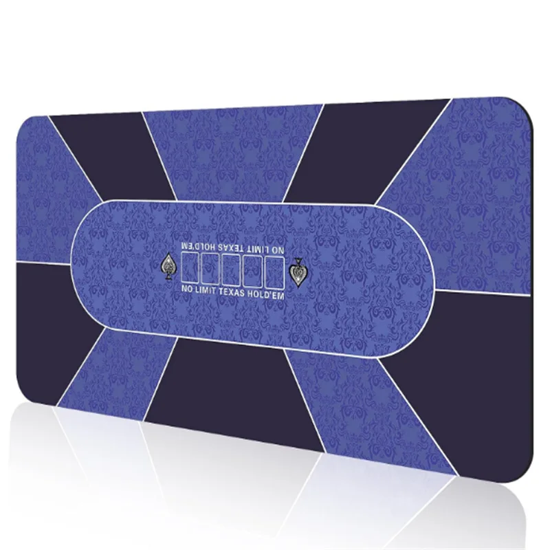 

Казиновый коврик для нескольких игроков Техасский холдем, настольный коврик, скатерть для покера, резиновая противоскользящая скатерть для покерных маджонг, настольные игры