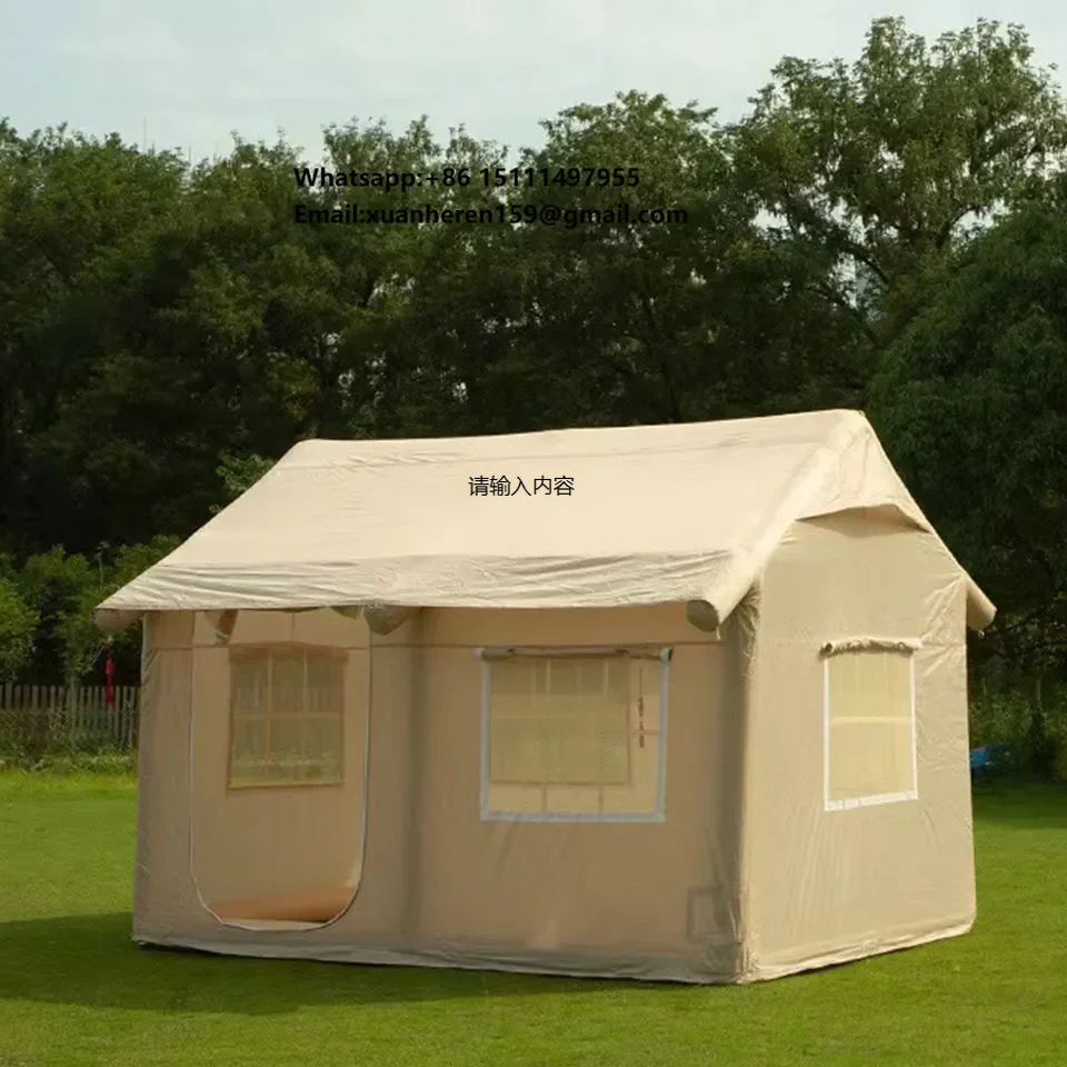Custom Inflatable Tent Middle East Outdoor Portable Camping Rain Proof Thickening Luxury Camping Tent Equipment