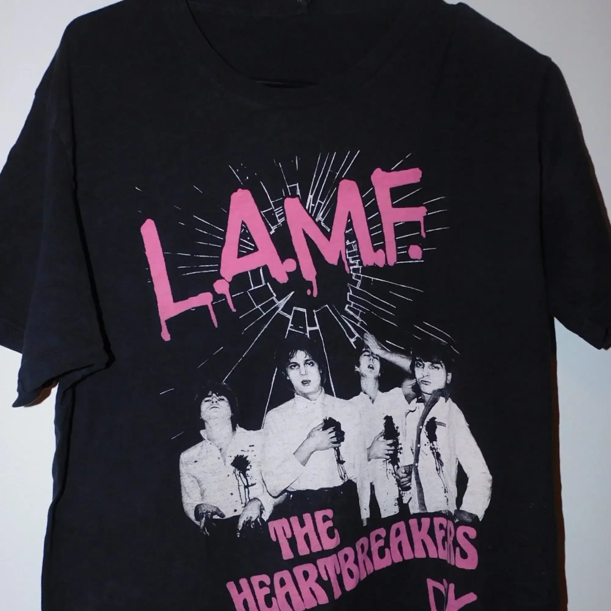 Johnny Thunders The Heartbreakers T Shirt Nyc Punk Rock Legends New York Dolls Large