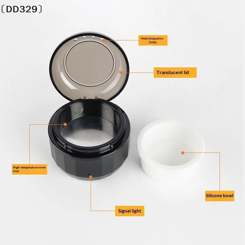 Mini Wax Heater Machine Silicone Bowl Wax Warmer Nose Ear Hair Removal Waxing Kit Wax Bean Wax Heating Melting Pot Melter〔DD329〕 view 3