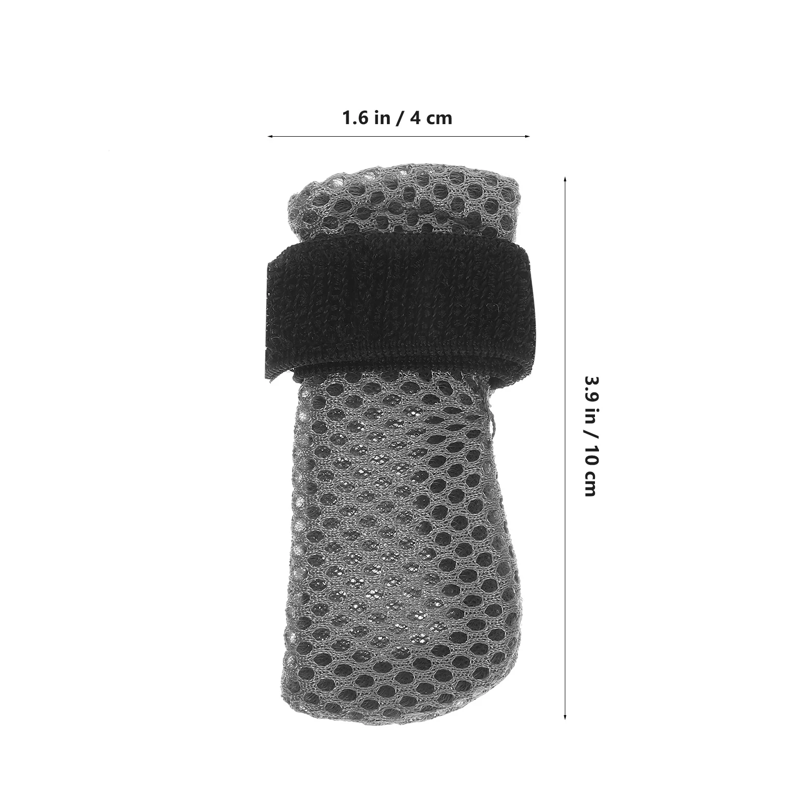 4 قطعة أحذية واقية مخلب القط رمادي الحيوانات الأليفة الجوارب للاستحمام مسمار التشذيب الأنشطة في الهواء الطلق أحذية الكلاب للكلاب الصغيرة القط