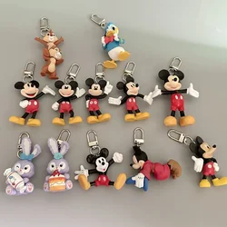 Disney Cute Mickey Keychain Kawaii Cartoon Mickey Car Keychain Key Decoration Pendant Ornament Bag Decoration Doll Kids Gift