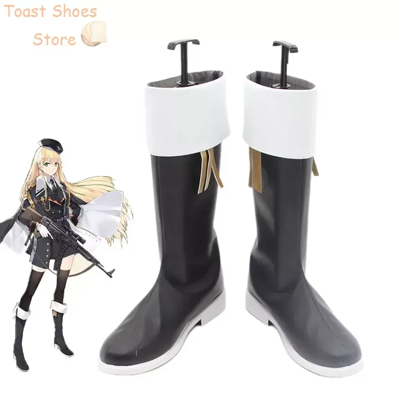 Game Girls Frontline StG44 Cosplay Shoes PU Leather Shoes Halloween Carnival Boots Cosplay Prop Costume Prop