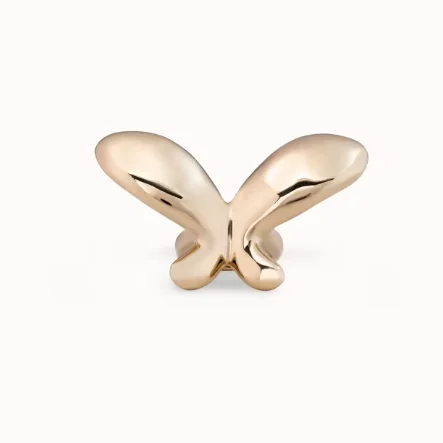 

2024 Original New Product Spain UNOde50 Jewelry Fashion Personalized Fashion Butterfly Wing Ring Women's Boutique Festival Gift