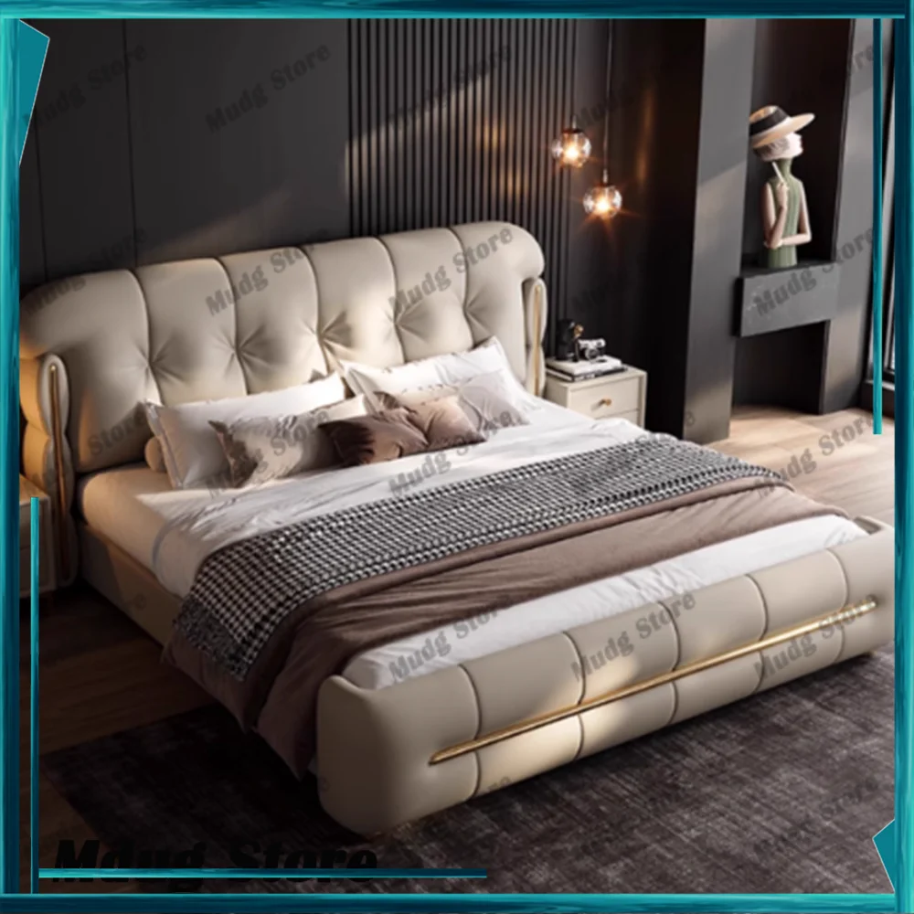 

Unique Kids Bed Nightstands Waterproof Modern Sleeping Bed Storage Lounge King Muebles Para Dormitorio House Accessories