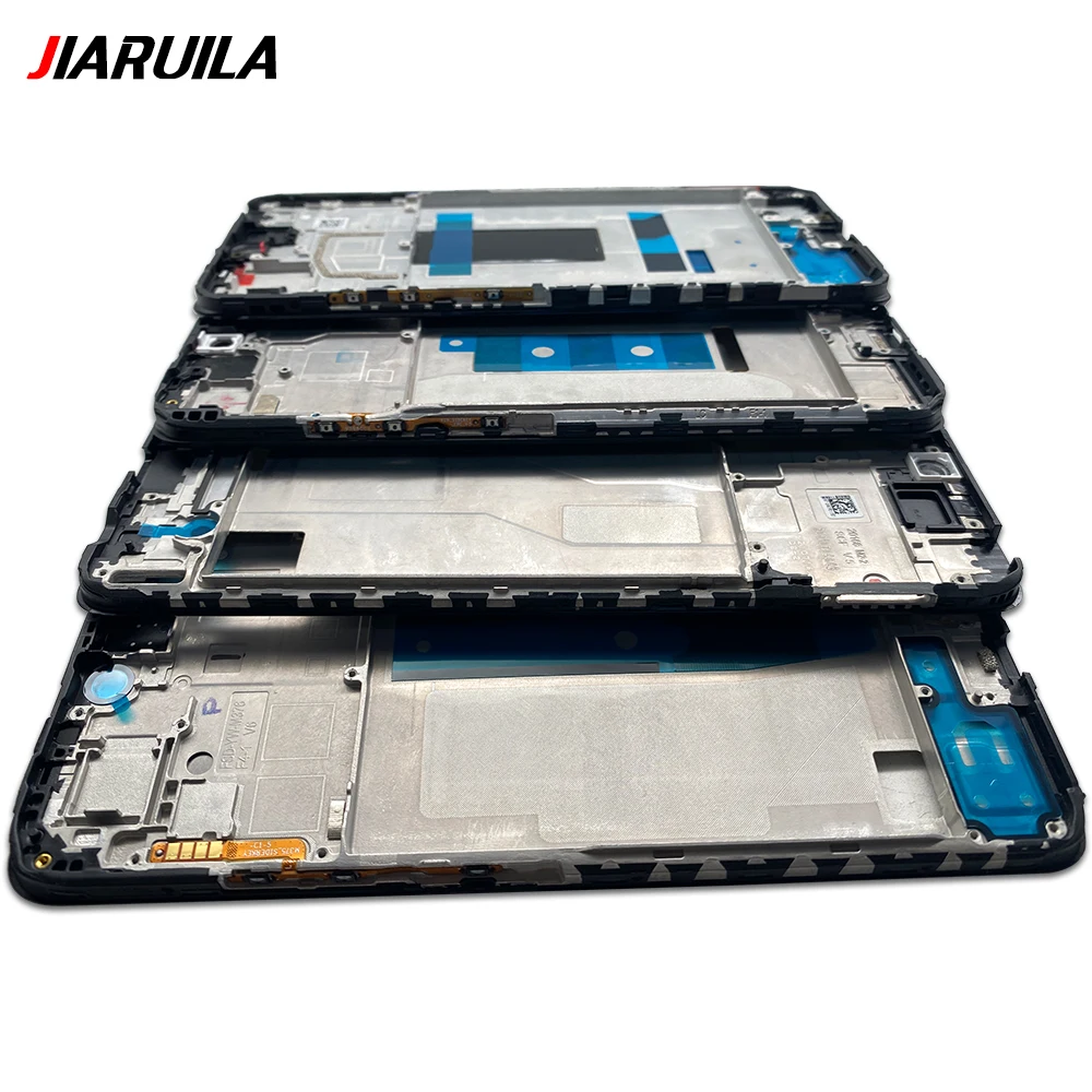 New For Xiaomi Redmi Note 9 10S 10 11 Pro Plus 12S 12 Pro 5G 4G Housing Middle Frame Bezel Middle Replacement Parts Middle Frame