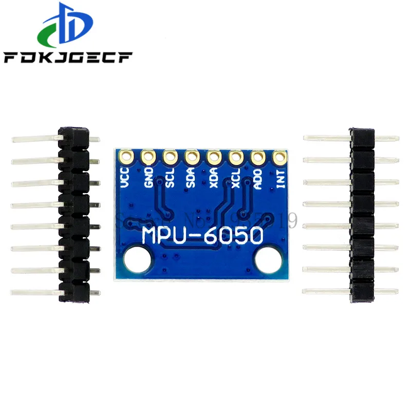 10PCS/LOT GY-521 MPU-6050 MPU6050 MPU 6050 Module 3 Axis Analog Gyro Sensors+ 3 Axis Accelerometer Module