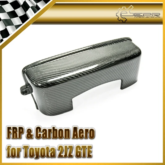 Car-styling For Toyota Supra MK4 2JZ 2JZGTE Carbon Fiber Timing Belt Cover Fit JZX81 JZX91 (not fit 2JZ VVTi engine)