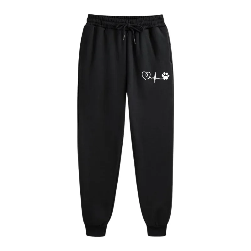 Modèle mignon femmes survêtement sweat à capuche noir pantalon de survêtement urbain décontracté mode vêtements de sport 2025 offre spéciale tenues à capuche