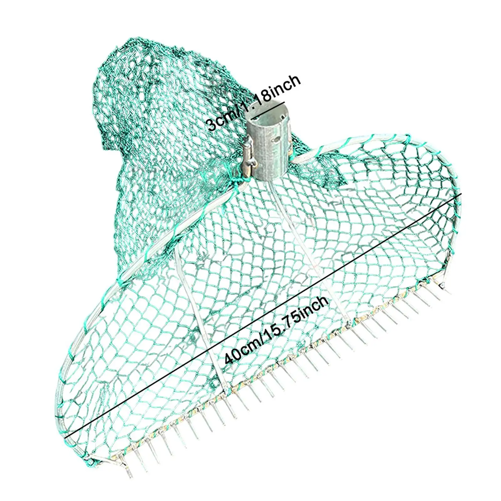 أداة المشابك المخلب مع شبكة شبكية قوية محمولة شبكة أشعل النار المعدنية الشتوية مكابس الطين لنهر الجن