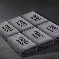 Car Cleaning Towel Drying Towel Washing Tool For Audi Sline A1 A3 A4 A5 A6 A7 A8 B8 B9 B6 C6 Q2 Q3 Q5 Q7 Q8 TT S3 S4 S7 S8 RS5
