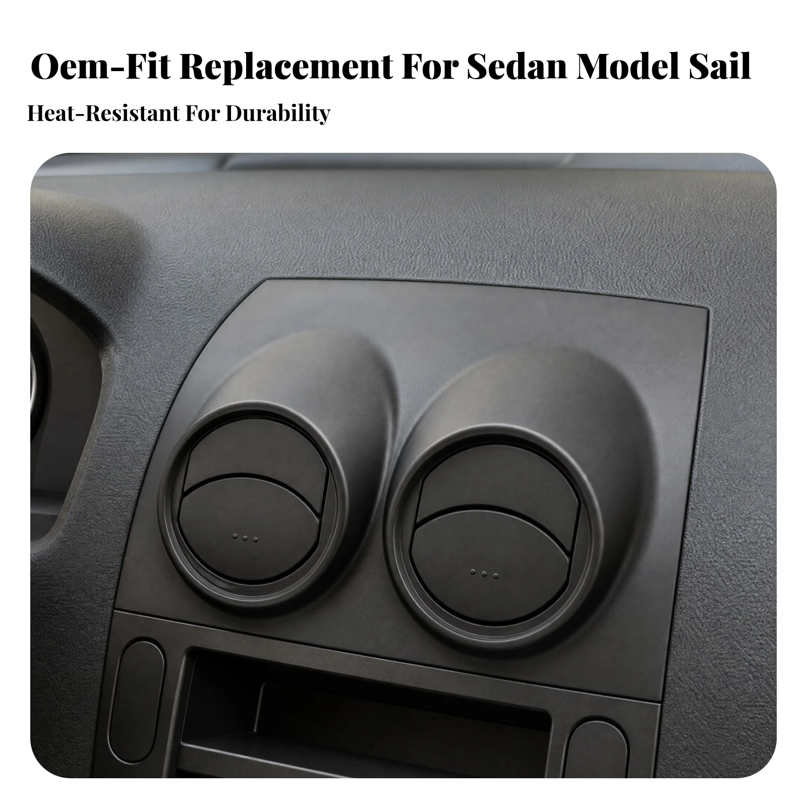 Air Conditioner Outlet OE Compatible Chevrolet Sail Dashboard Air-Vent Frame and Vent Assembly Car Interior Part Factory-Style