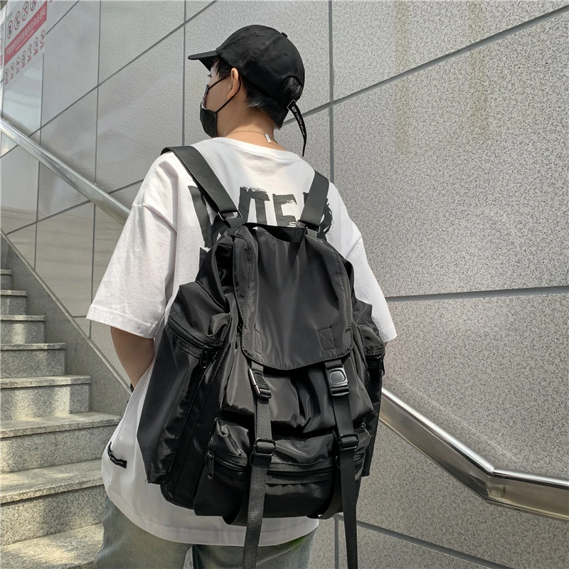 

Backpack Men's and Women's Laptop Backpack Oxford Waterproof Travel Bag Student Academy Book Bag Korean Sports Backpack2024