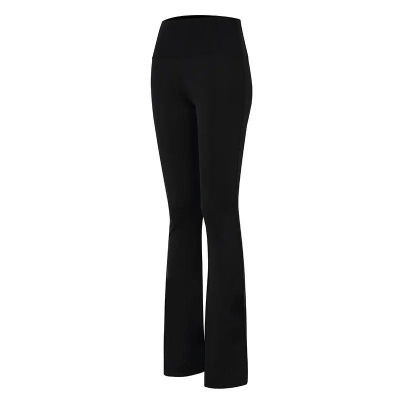 Pantalon évasé surdimensionné pour femme, vêtements de yoga pour femme, vêtements d'exercice, collants classiques à carreaux, legging d'entraînement de gym, fitness, média