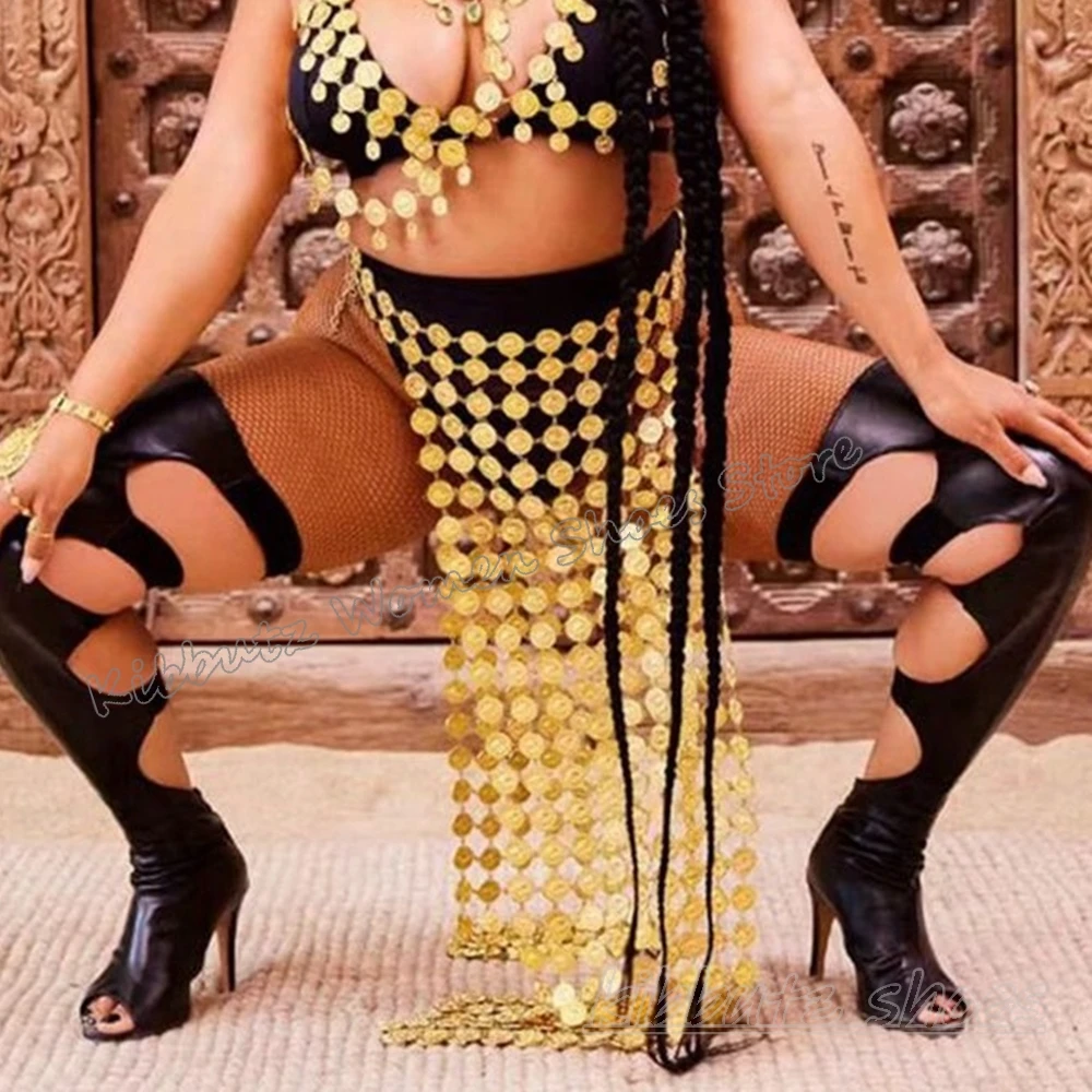 

Open Round Toe Sandal Boots Over The Knee High Leather Solid Color Fashion Novelty Sexy Elegant Concise Women Shoes Thin Heels