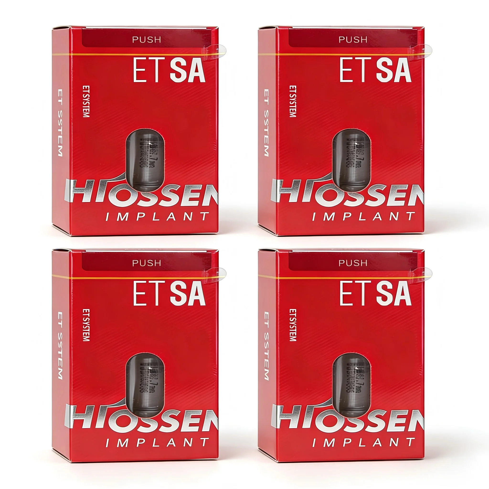 4Pcs Hiossen OSS Micro Mini Screw, Oral Consumables Lab Tools Parts Components Set