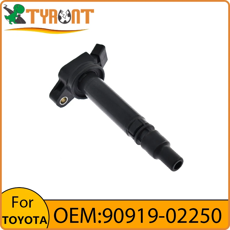 TYRNT Ignition Coil 90919-02250 For TOYOTA Mark X Reiz Crown Land Cruiser Tundra Sequoia Lexus IS250 GS30 GS450 LS460 LS600H