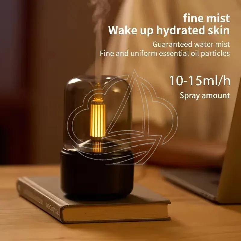 Creative Candlelight Aromatherapy machine usb plug-in desktop ambience Candlelight Home Mini Aromatherapy humidifier