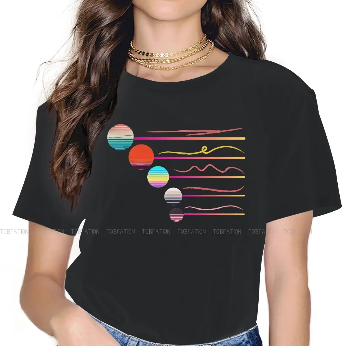 Many Lands Under One Sun TShirt for Woman Girl Beautiful 4XL Summer Tee T Shirt High Quality Loose