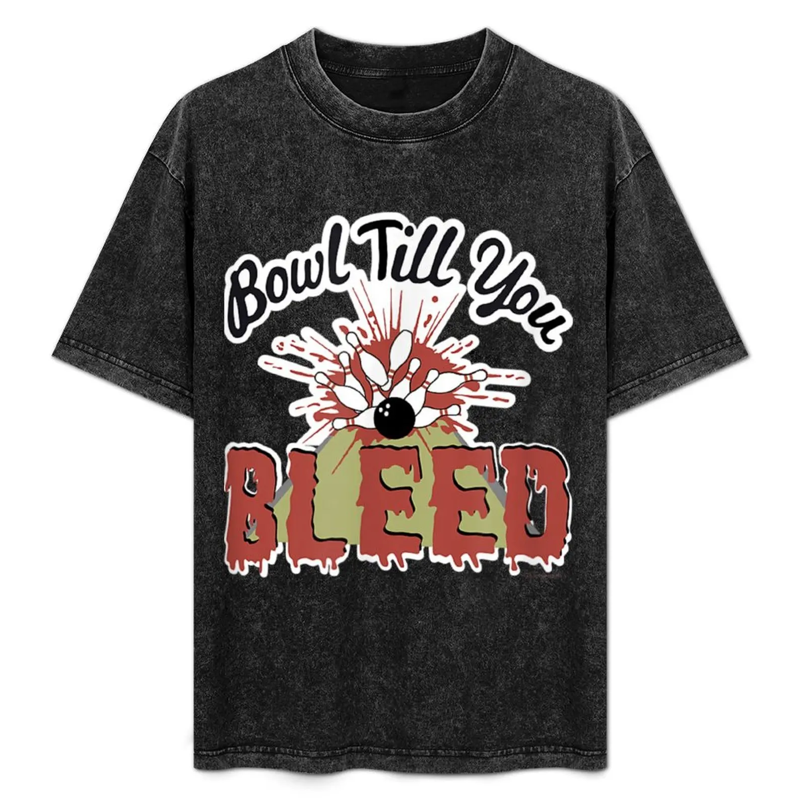 

Dexter Bowl Till You Bleed T-Shirt clothes T-shirts man customizeds sweat men clothings