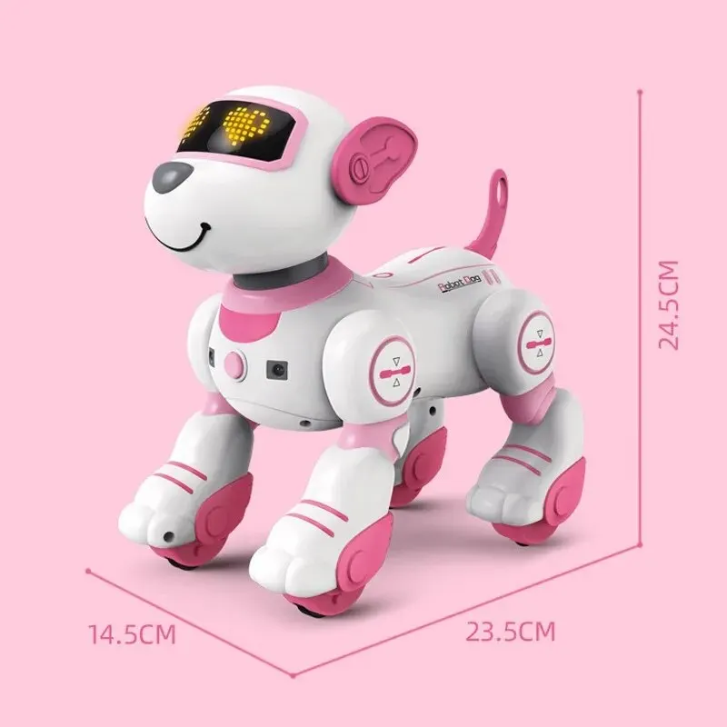 Remote Control Robot Dog Programmable Smart Interactive Stunt Robot Dog With Touch Function Singing Dancing Walking Smart Toy