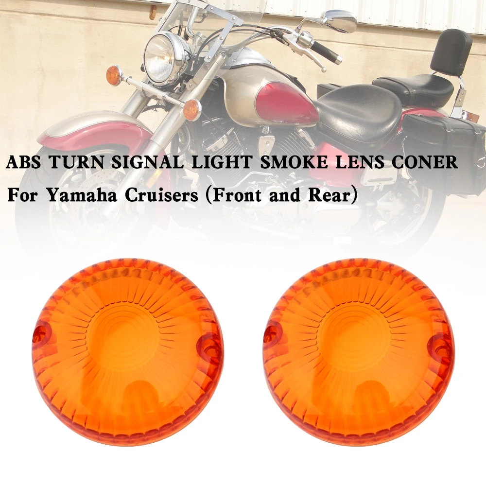 Topteng Turn Signal Light Lens Cover For Yamaha V Star 650 1100 Vmax 1200/1700 Motorcycle Accessories