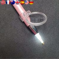 Hands-Free Magnifying Glass Diamond Pen Magnifying Glass Clip on Diamond Art Pen Drill Magnifier for Painting Drawing Embroidery