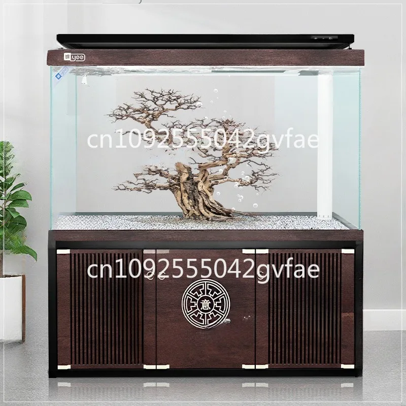 70% Off Yee Aquarium Arowana Fish Tank Large Glass Eco Fish Tank Accessories Fish Tank Cabinet Glass Aquarium