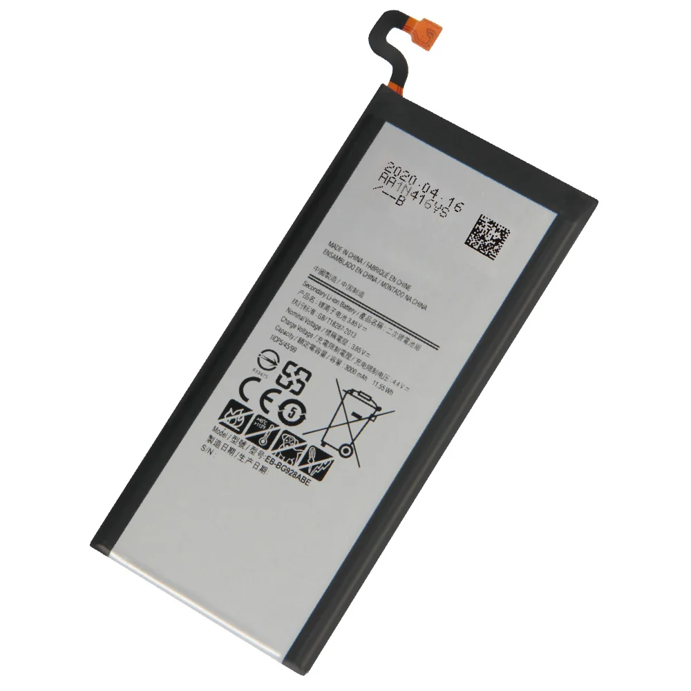 EB-BG928ABE de batería de repuesto para Samsung GALAXY S6 Edge Plus, SM-G9280, G928P, G928F, G928V, G9280, G9287, S6 edge +, 3000mAh