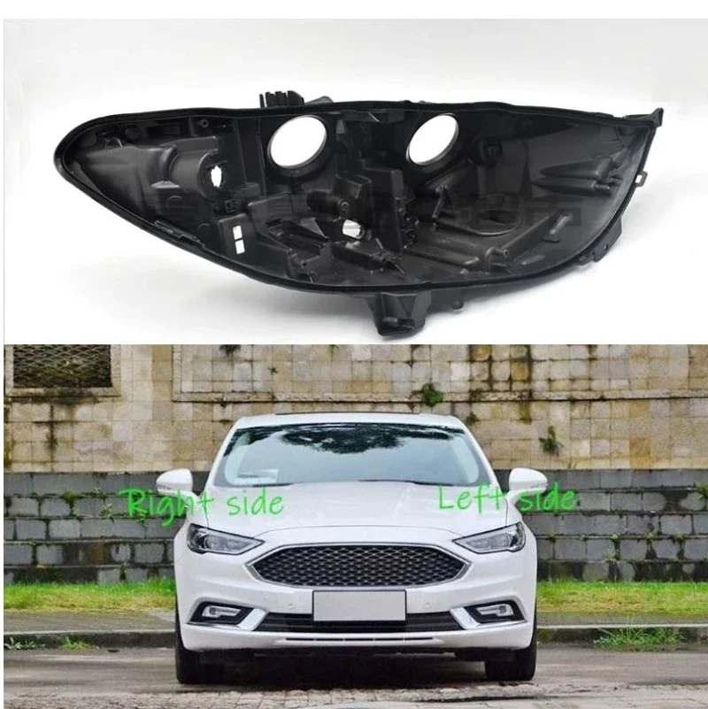 Headlight Base for Ford Mondeo fusion 2017 2018 2019 Headlamp House Car Rear Base Front Auto Headlight Back House