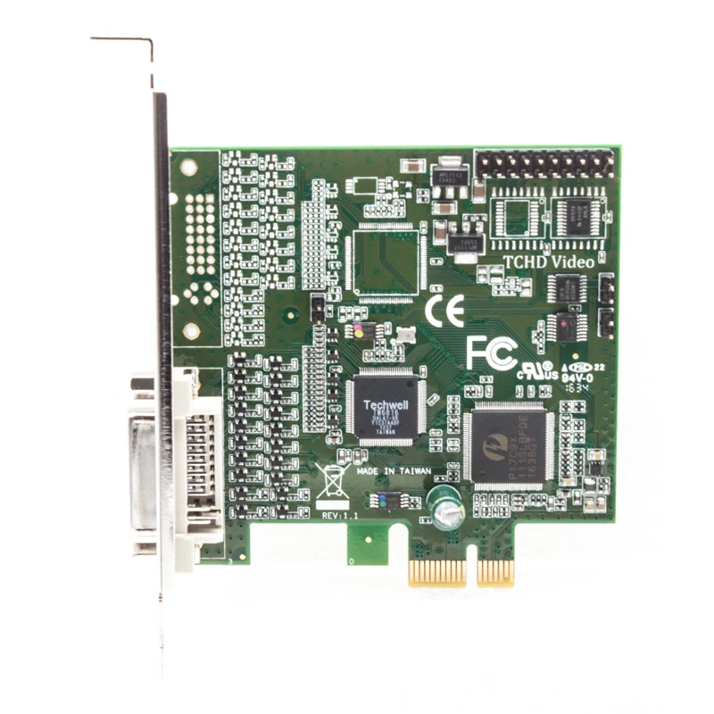 4 Channels AV BNC Inputs SD Analog Video Capture Card