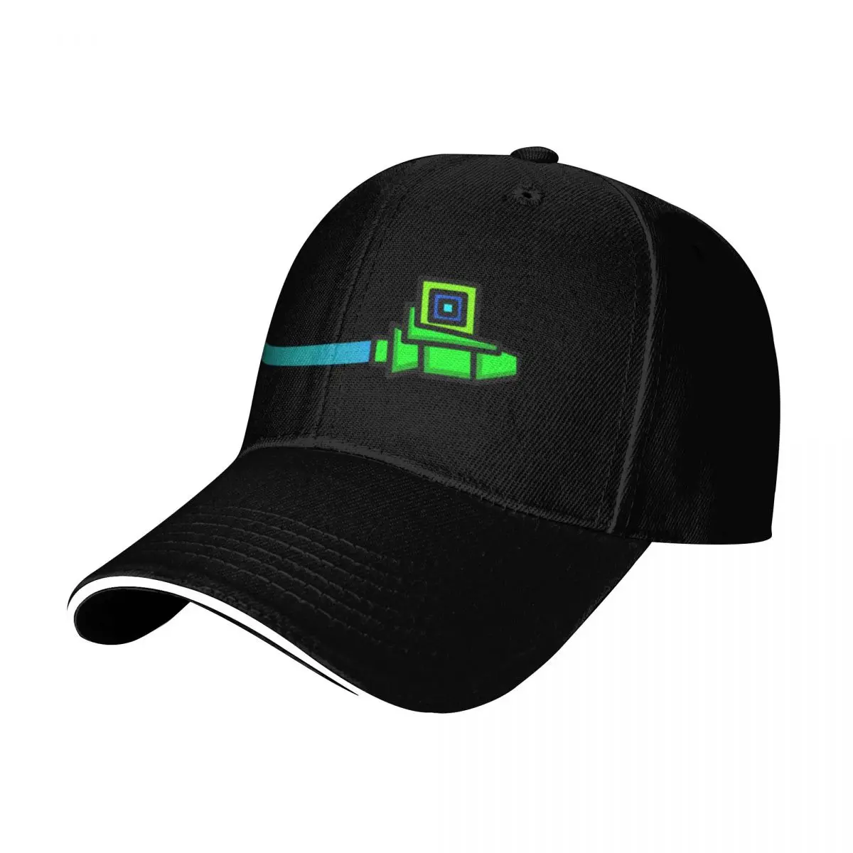 Geometry Dash Baseball Cap Low Profile Unstructured Unisex for Men Women Outdoor Golf Running Hiking