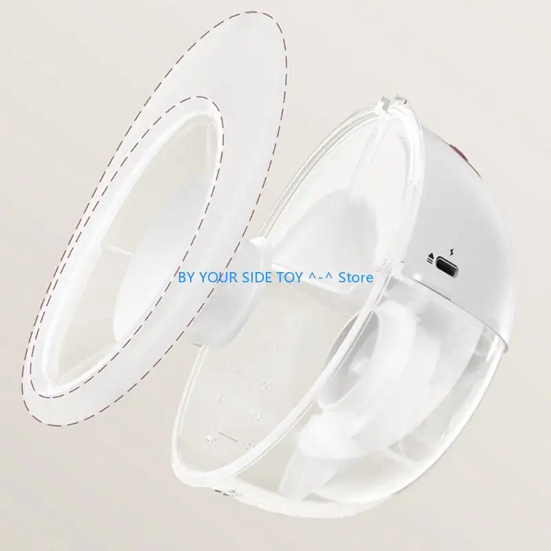 Breast Pump Duckbill Valves Soft Silicone Valves Prevents Backflow for M9/5 U6XE