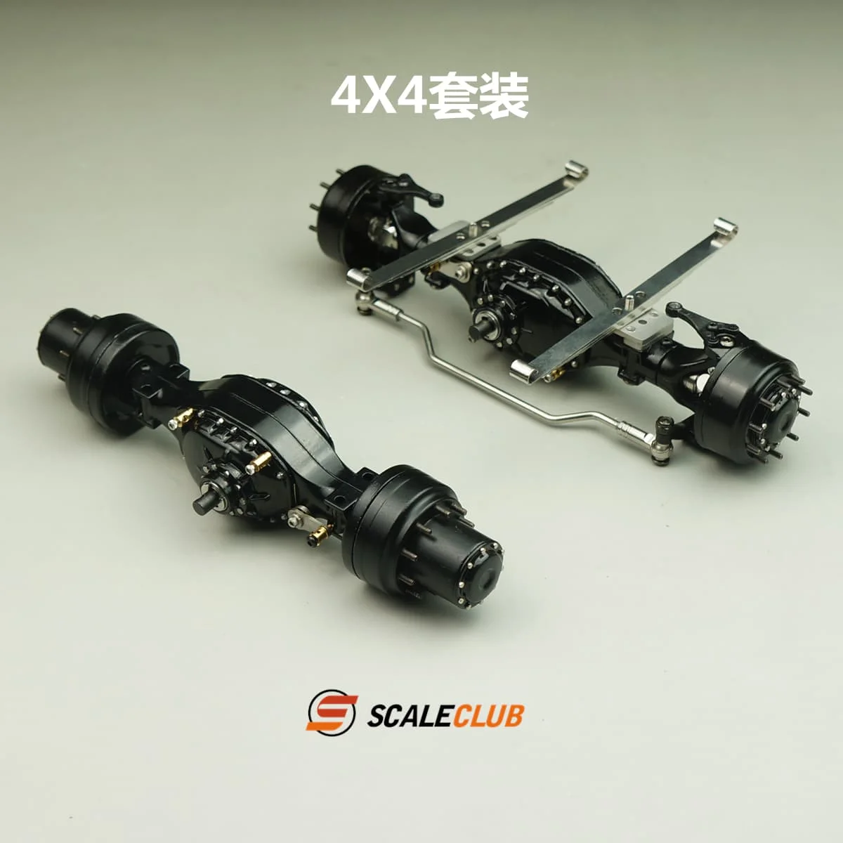 SCALECLUB RC 1/14 Lkw Rad Reduktion Hinterachse Sperre Differential Für Tamiya 1/14 RC Traktor Lkw Kipper Teile Zubehör
