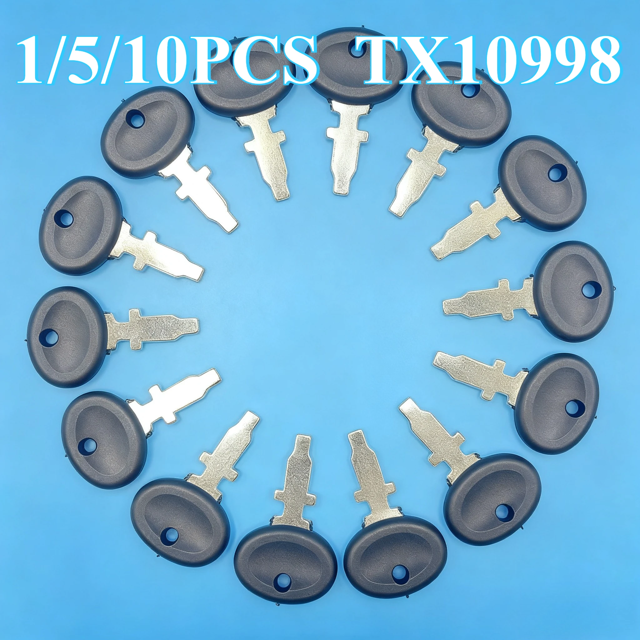

1/5/10 шт. TX10998 ключи зажигания 9918786, совместимые с длинным трактором 2360 2360DTC 2460 2460DTC 2460SD-DTC 2510 2510DTC 2510SD
