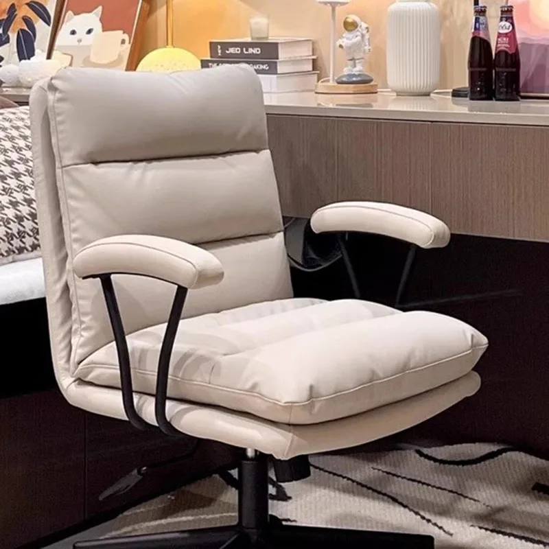 Adjustable Height Swivel Computer Desk Chair for Home Office Study Bedroom Dormitory Multifunctional Writing Task  Back Support