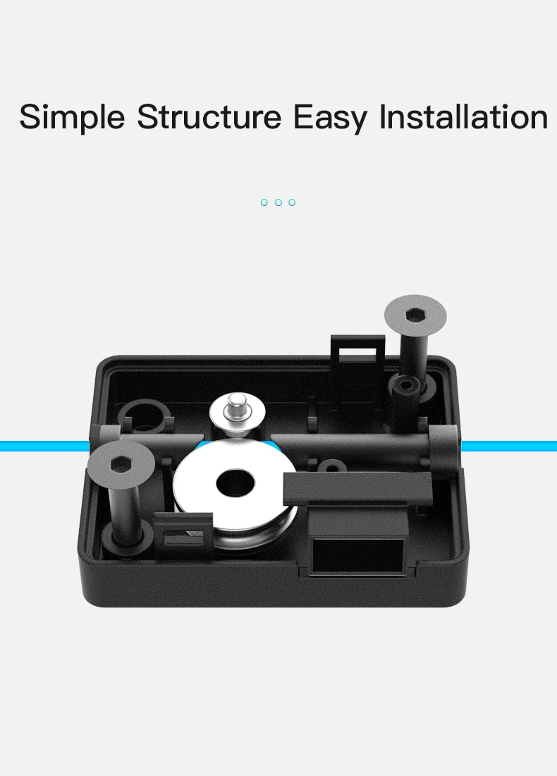 Kit detector de filamento original CREALITY compatível com acessórios de impressora 3D Ender-3 V3 SE_Ender-3 V3 KE