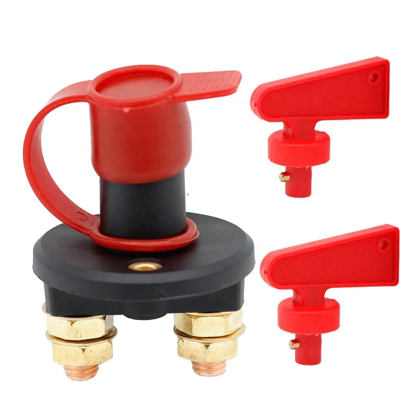 12V/24V Key Car Battery Power Switch Disconnect Isolator Circuit Breaker Main Switch