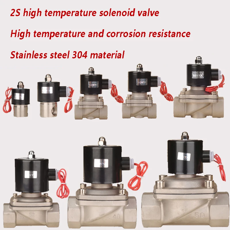 1~3P Stainless Steel Electric Solenoid Valve 1/4