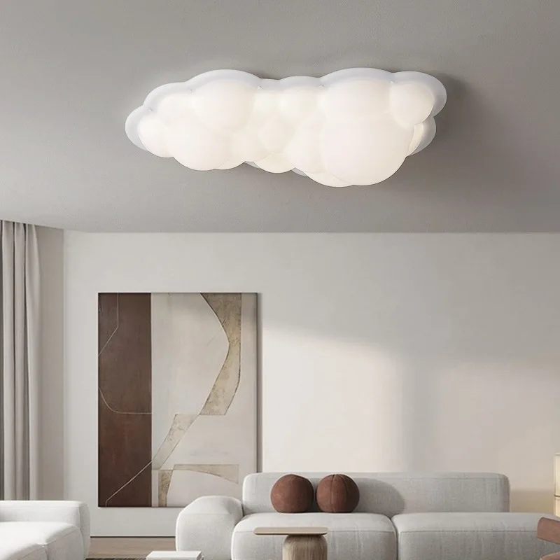 

Modern LED Cloud Lamp Designer Nuvola Pendant Lamp For Living Room Bedroom Restaurant Shop Indoor Decor Milky Ceiling Cloud Lamp