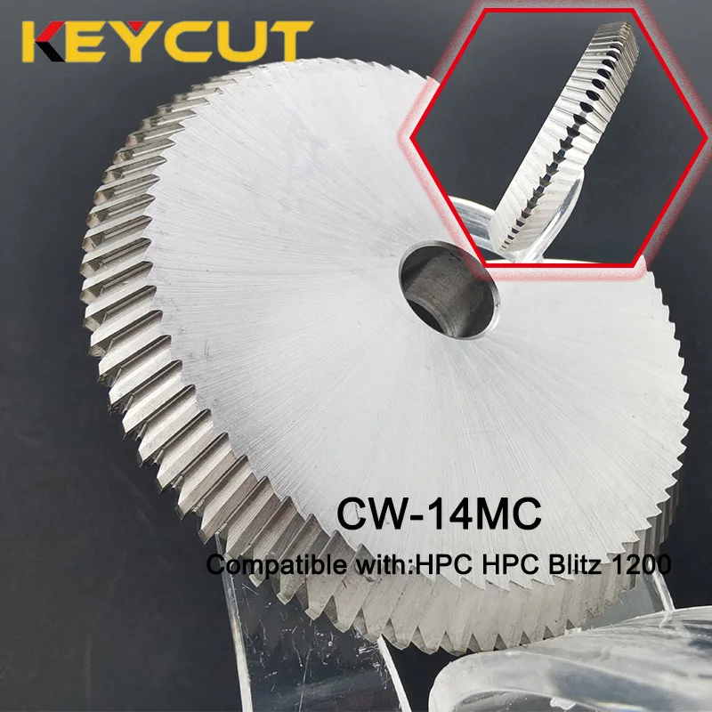 HPC Cutter CW-14MC CW-14MCC Standard Large Cylinder Cutter Compatible with HPC Blitz 1200 machines Aftermarket Locksmith Tools