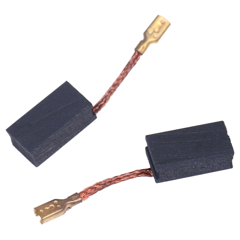 2 pçs/lote 6x9X15mm Rebarbadora Ângulo Escova De Carbono Peças De Reposição