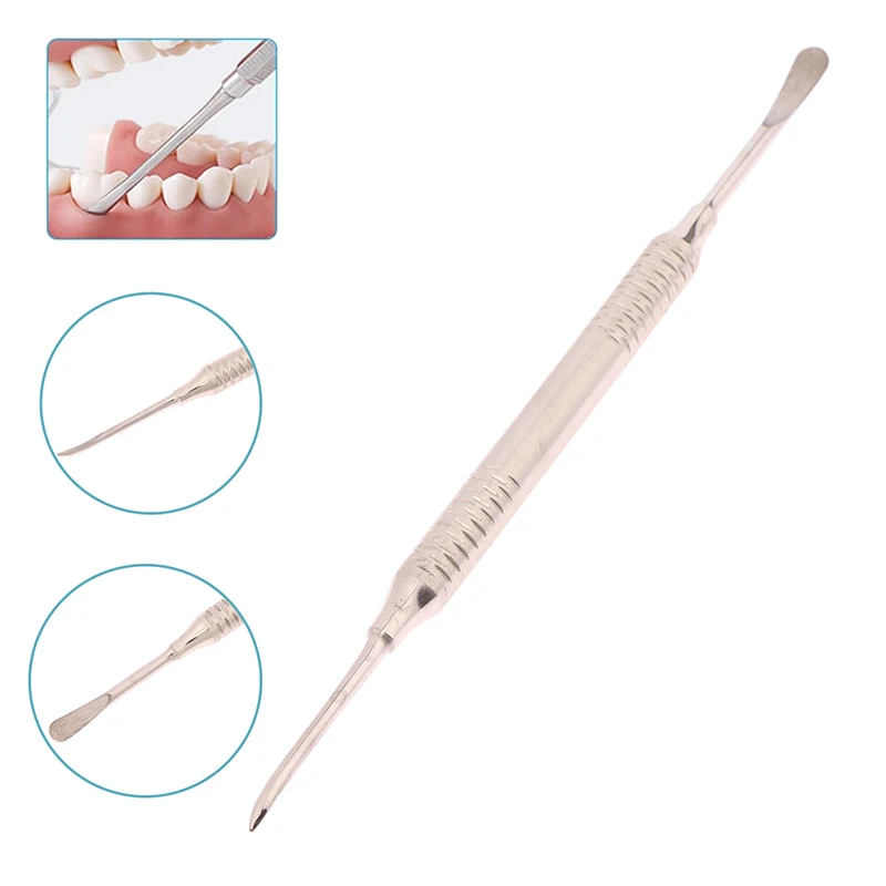 Double Ends Dental Implant Periosteal Elevator Tool For Retracting Separator Dental Surgical Supplies