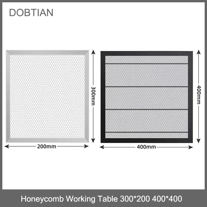 Honeycomb Working Table 400x400 300x200mm Size Board Platform Laser Parts for CO2 Laser Engraver Cutting Machine