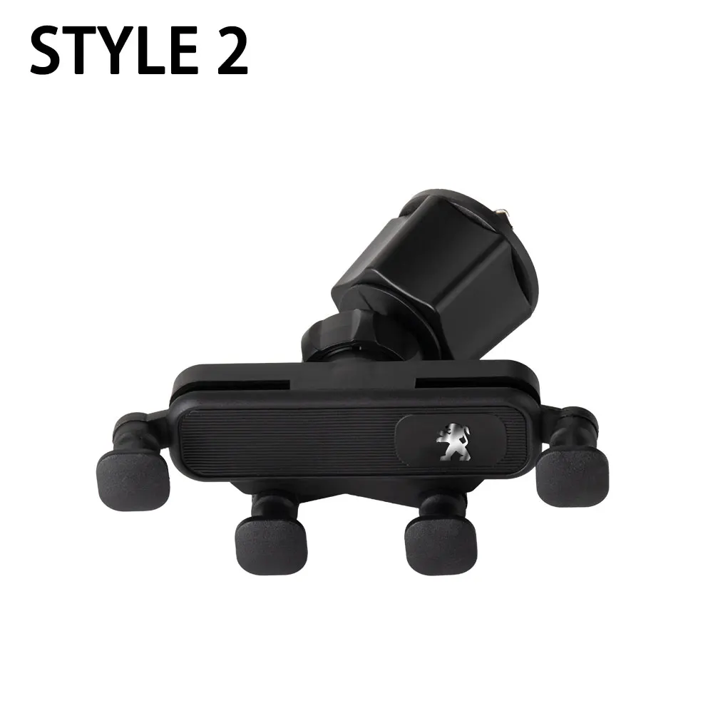 Vehicle Phone Holder Auto Air Vent Mount Holder Smartphone GPS Support Stand For PEUGEOT 107 206 207 208 307 308 2008 3008 GT T9