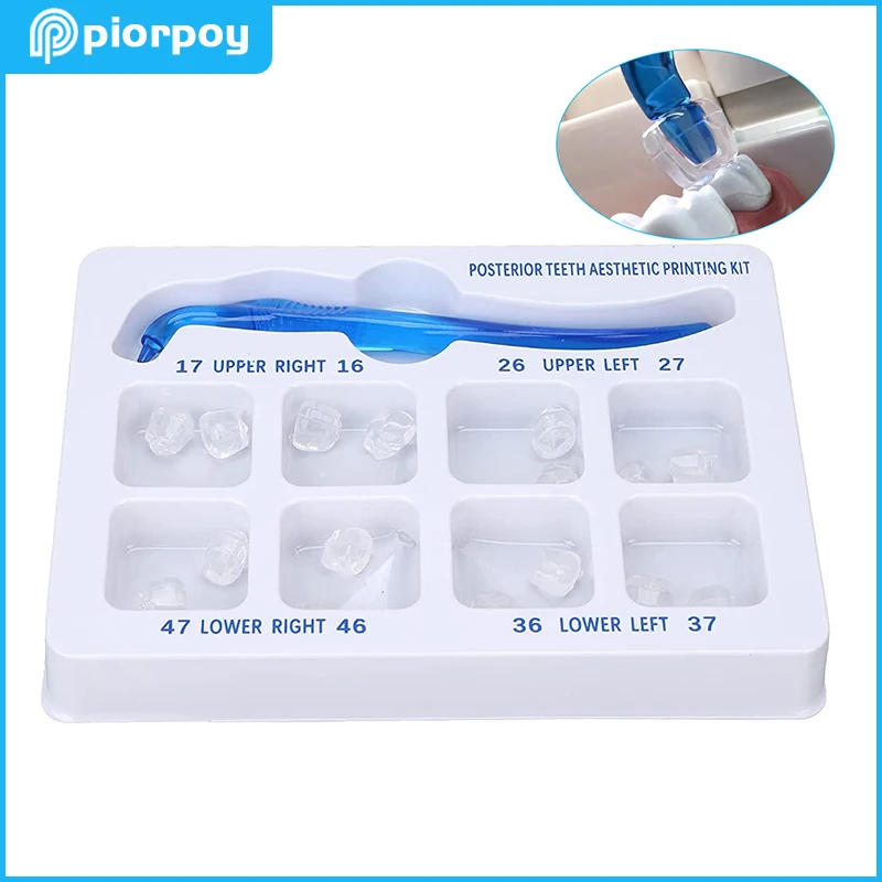 PIORPOY Dental Tooth Repair Filling Tools Dentistry Posterior Teeth Aesthetic Printing Mold Kits Dentista Restoration Materials