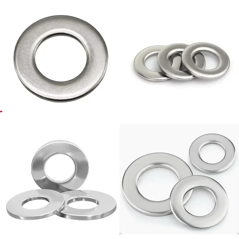 M6X12X1 Stainless Steel Flat Washer Countersunk 140Hv Hardness Effective Fastening