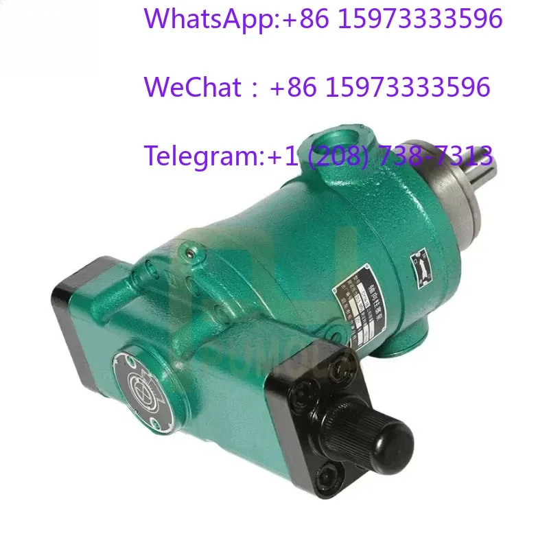 High Pressure Self-regulating Hydraulic Plunger Pump YCY14-1B Series Stable Output Flow Interchangeable Industrial Pump F