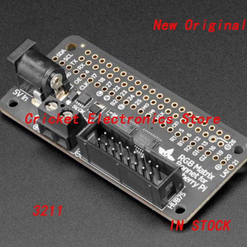3211 Adafruit RGB Matrix Bonnet for Raspberry Pi