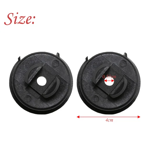 Imagen 2 del producto Inserto de casquillo de plástico pivotante de bisagra interior derecha para puerta trasera para Toyota Tundra 2007-2024 gotas de puerta trasera Fix 66110-0C020